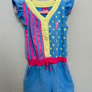 Barbie Blue and Pink Star Romper
